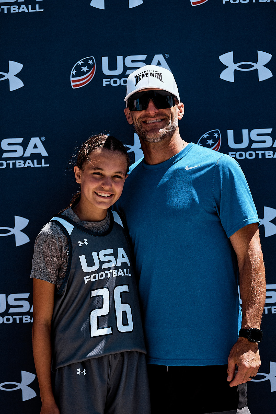 Heat Wav athlete at USA Football