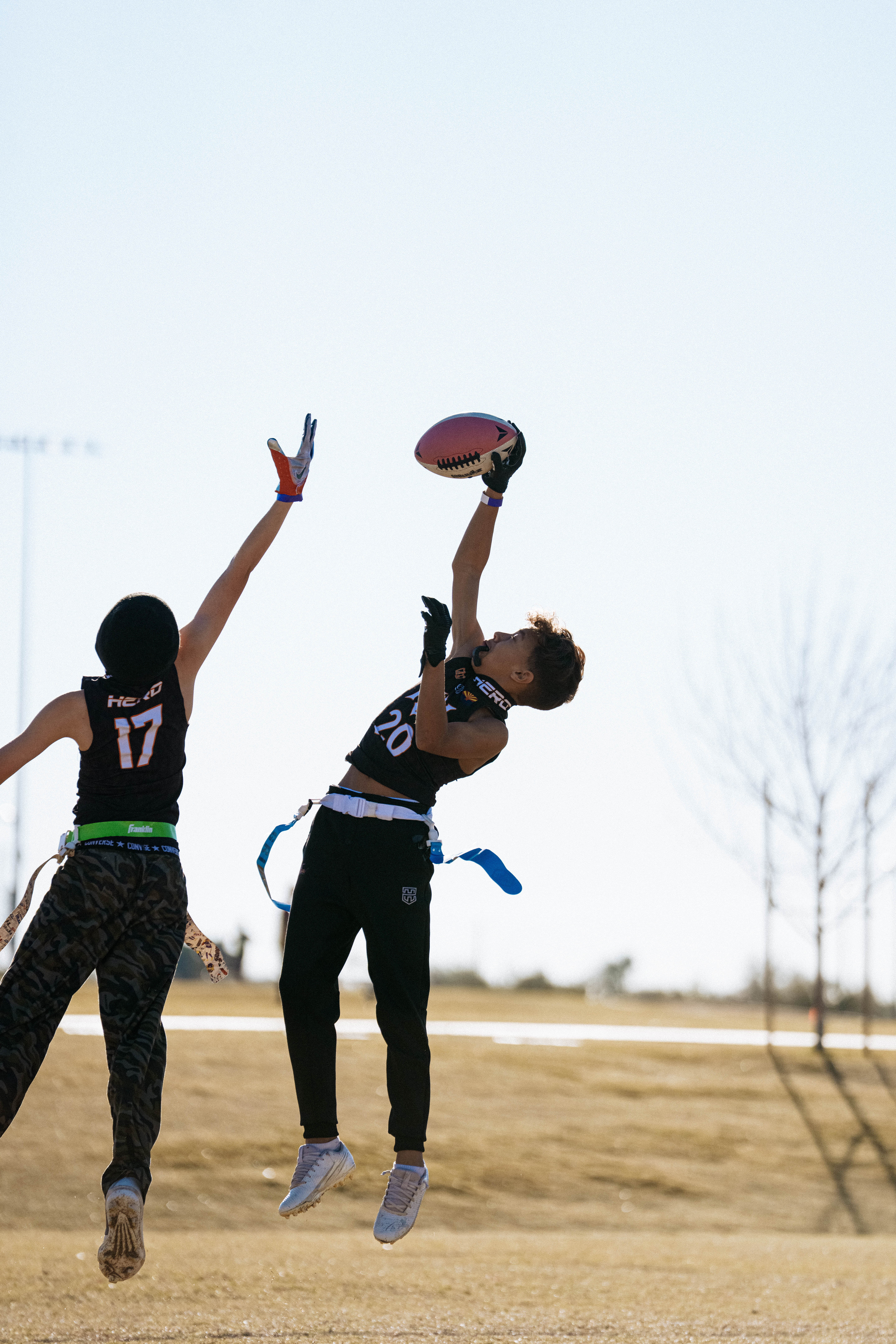 Heat Wav athletes competing